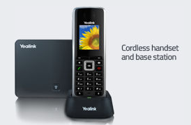 Hosted phone systems cordless