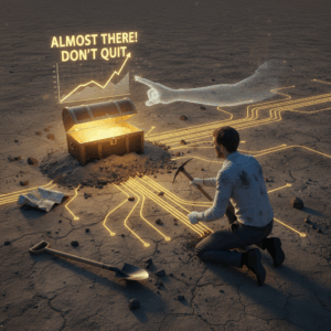 The Conversion Collapse - Quitting Right Before the Data Pays Off